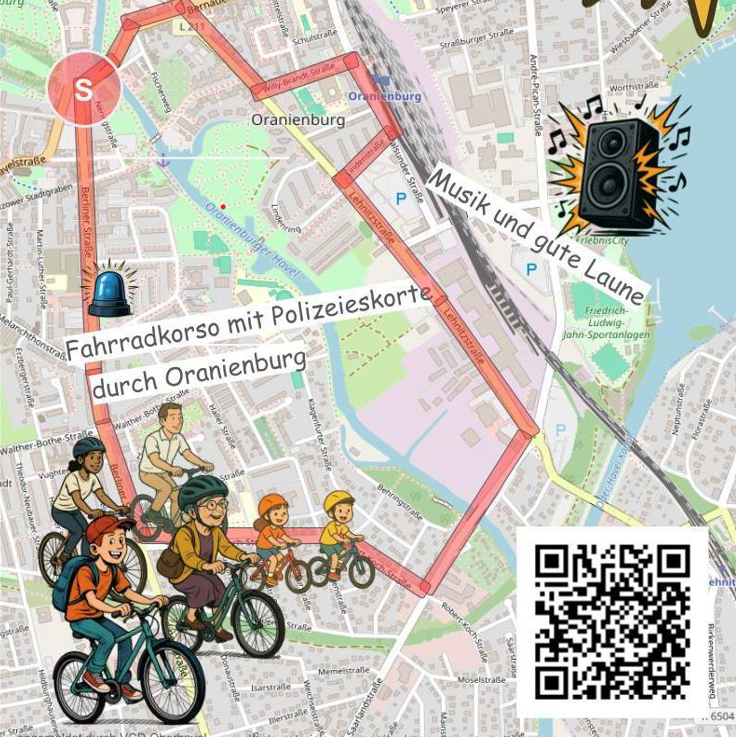 Route KidicalMass Routenverlauf